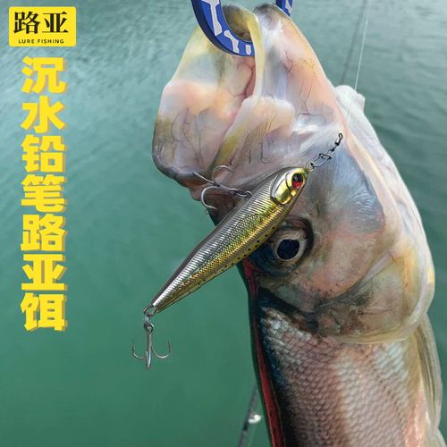 海钓装备_沉水铅笔路亚饵远投海钓雕鲈鱼淡水翘嘴专用神器米诺假饵