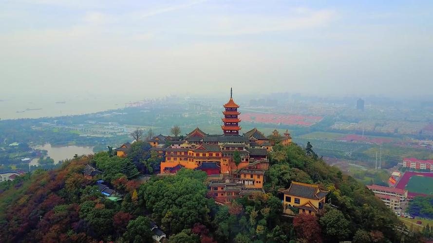 南通狼山风景_1920x1080_高清视频素材下载(编号:)