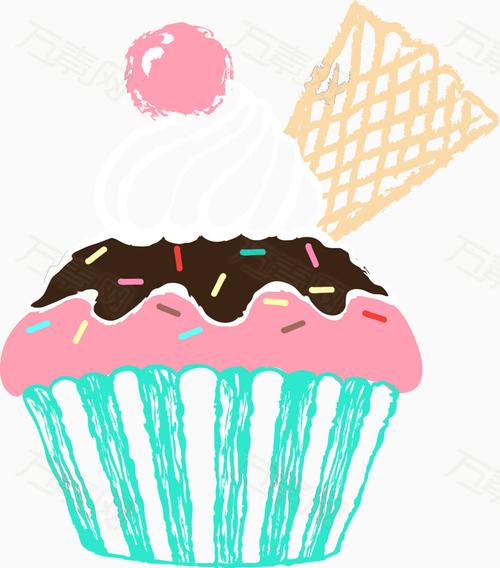 甜点 甜品 食物 视频 甜食 纸杯蛋糕 小蛋糕 蛋糕 素描蛋糕 简笔画