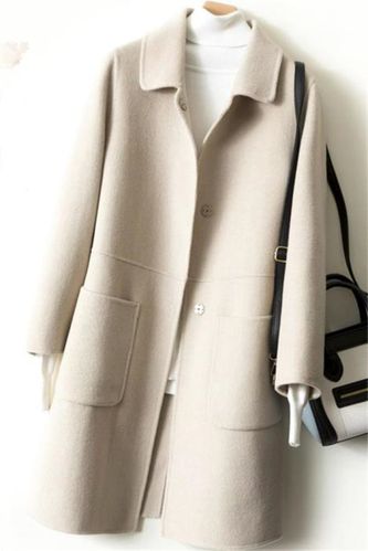 双面呢大衣