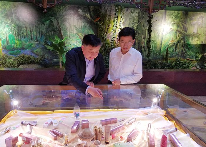 安徽省六安市副市长孙学龙考察安惠园