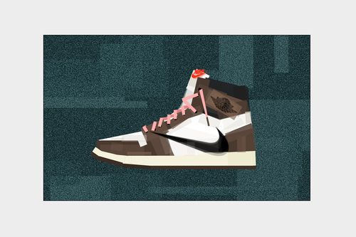 air jordan倒钩 球鞋插画