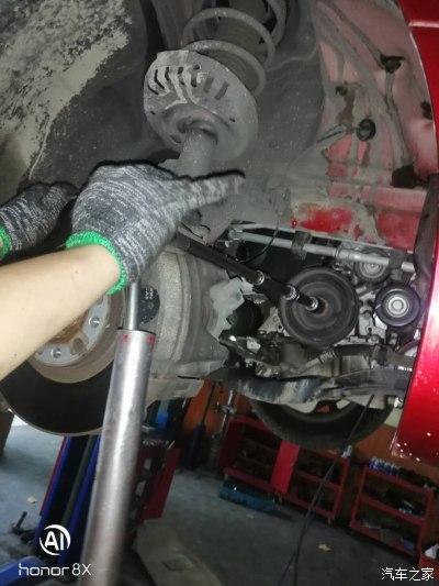 成都车友508换正时皮带,在教大家喇叭修复_标致508_之