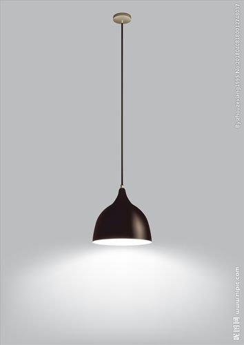 吊灯设计图__其他素材_底纹边框_设计图库_昵图网.