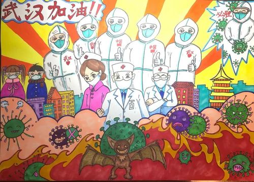 合唱,绘画,书法……南宁这个班的小学生花式为武汉加油!