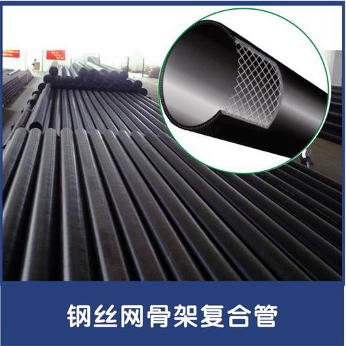 骨架管管衡水厂家材质hdpe颜色黑色长度6m壁厚7mm品牌欣汇泰用途消防