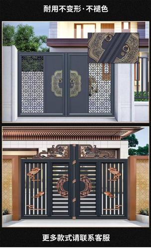 各具风格的庭院大门哪种才是最适合你家的庭院呢