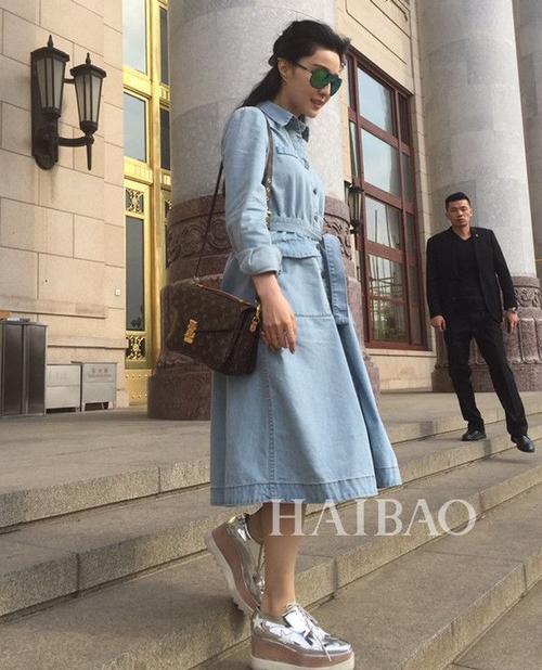 范冰冰最新街拍