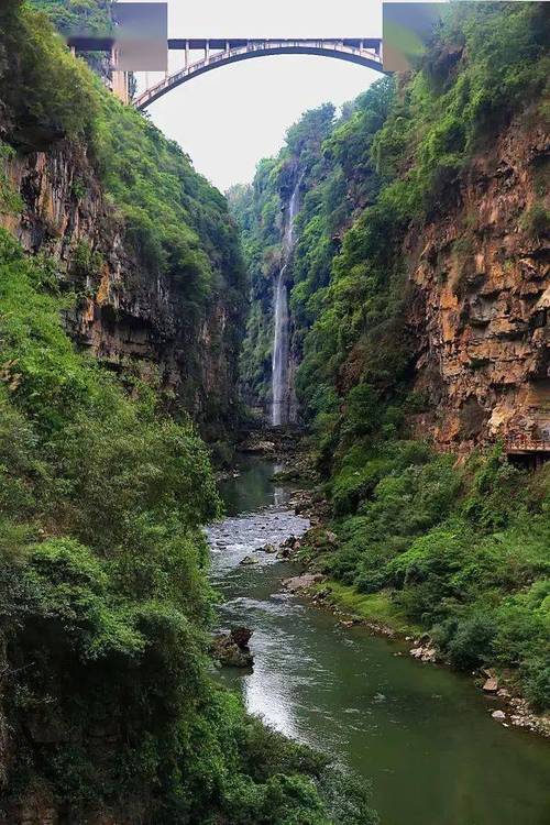 马岭河峡谷奇观
