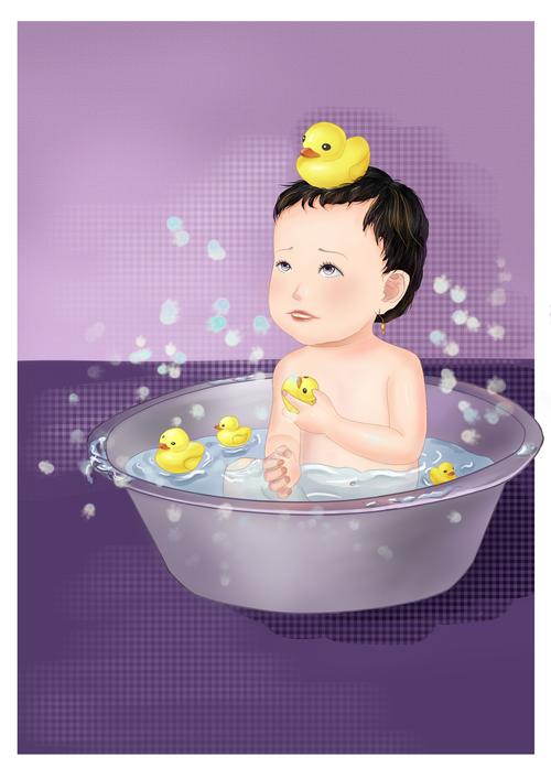 洗澡宝宝