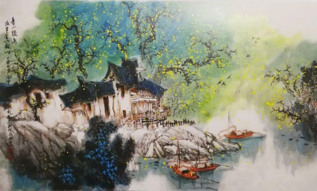 新时代杰出艺术家——马景岭山水画作品展(原创首发)