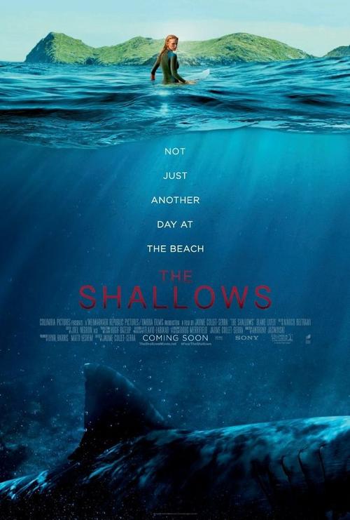 2016美国《鲨滩the shallows》预告海报 # #电影# #海报