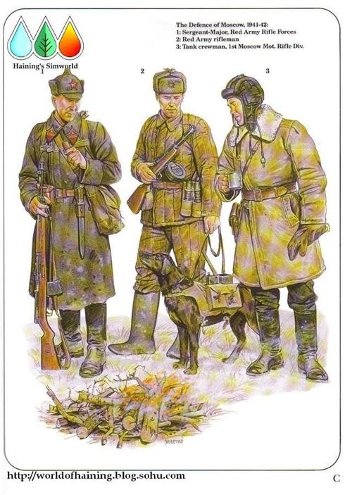 二战苏军军服图册兵人在线 - powered by discuz!