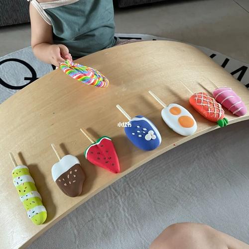 粘土雪糕_雪糕_粘土_超轻粘土_兴趣爱好_手工