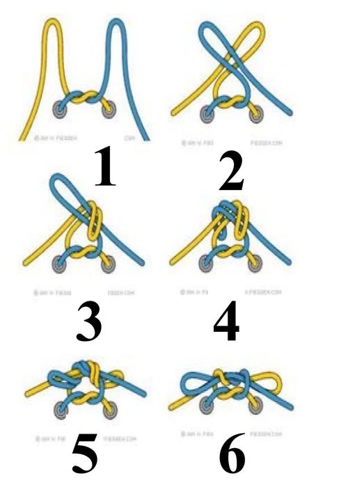 系鞋带步骤图.doc