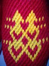 钩鞋喜字图案怎么钩