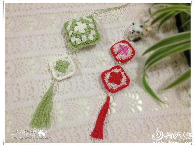 一大波钩针编织端午节香袋来袭