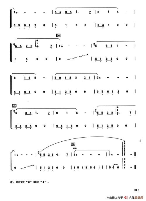 歌谱:送别(合唱乐谱)(简谱)