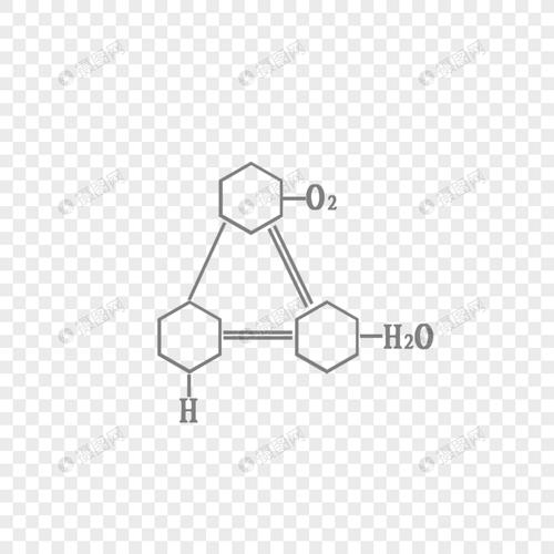 医学生物学化学分子结构式h2o