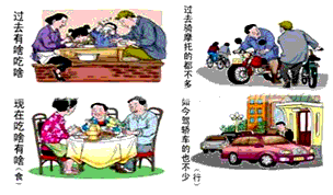 观察漫画生活的变迁使百姓生活发生巨变的最根本的原因归结起来就是