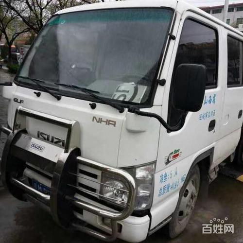 五十铃100p双排工具车
