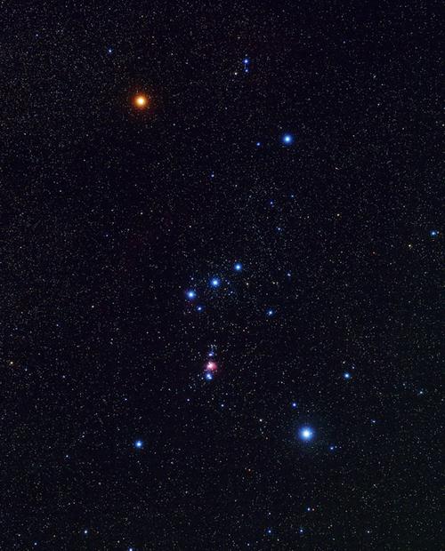 猎户座星图精选,猎户座图片大全