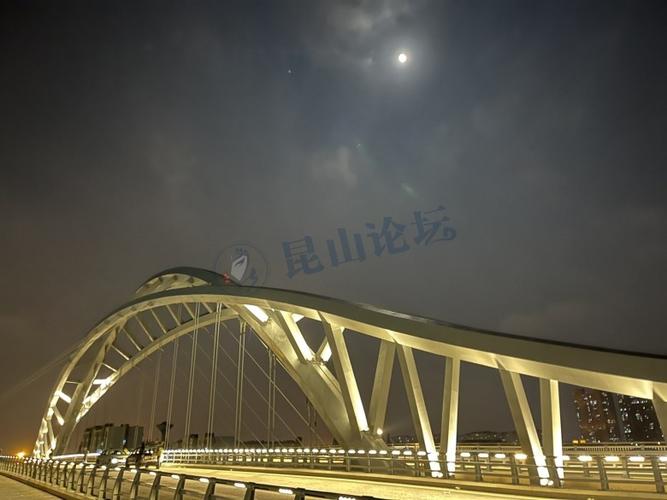 月圆桥美,昆山朝阳路桥即将通车