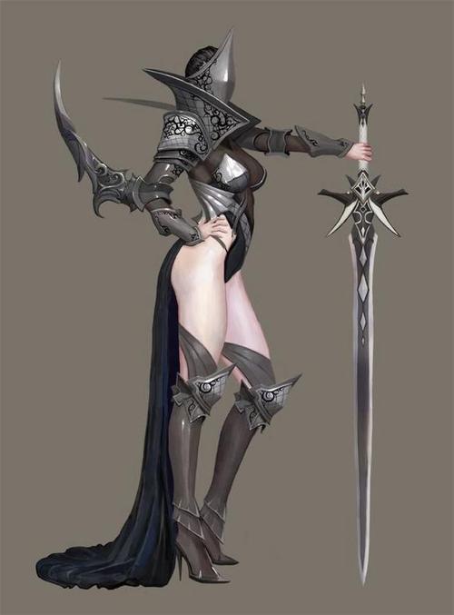 动漫海报 西方女战士 一大波美女战士