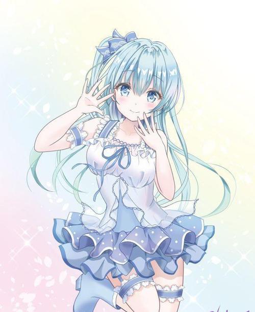 人物绘画,二次元少女插画图集,超可爱