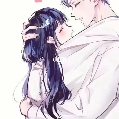 动漫情头|亲亲抱抱_动漫_情侣头像_夕阳_动漫情头_素材_头像