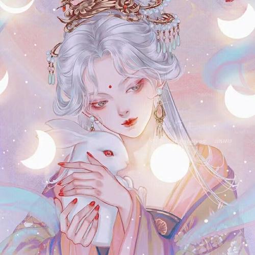动漫女头古风嫦娥
