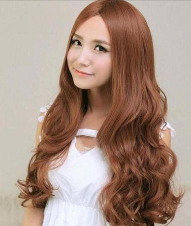 平分甜蜜女人年夜卷烫发发型