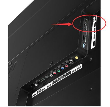 海尔电视le48al88的usb接口在哪?