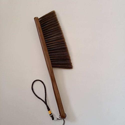 毛扫炕卧室防静电除尘扫把笤帚鸡翅木