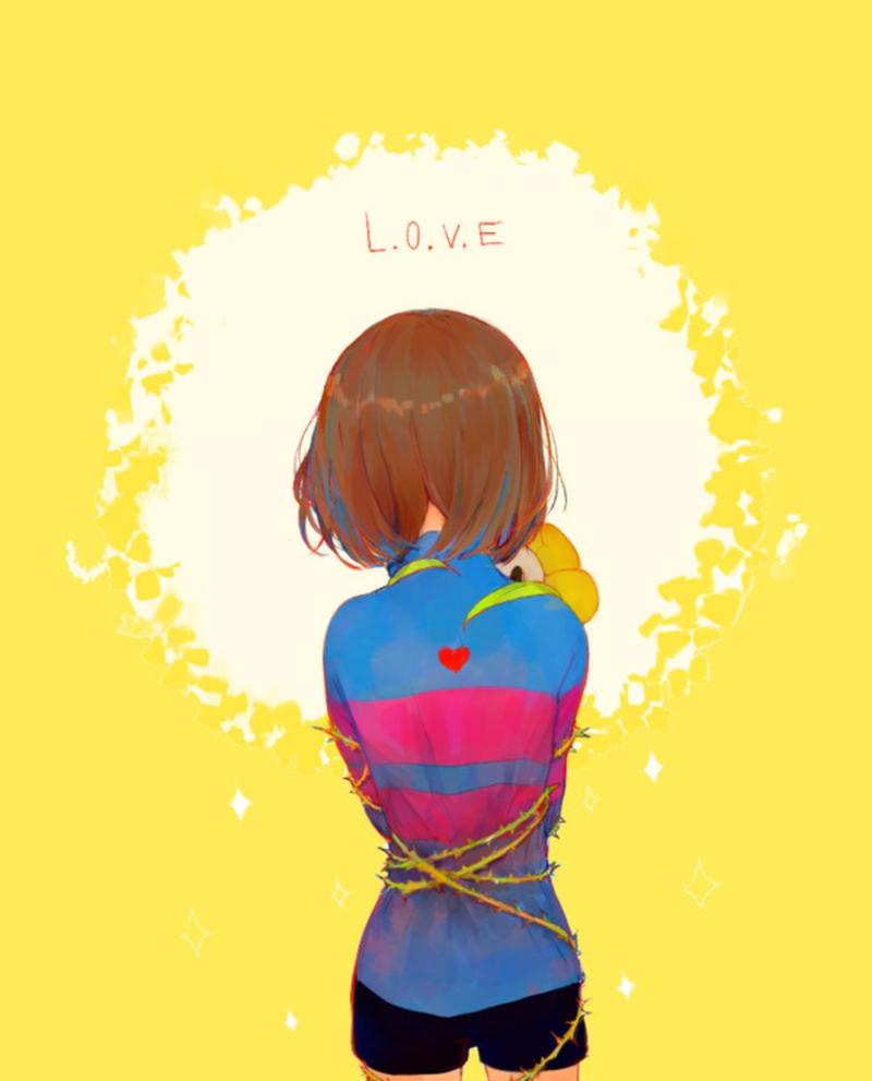 本期壁纸为frisk