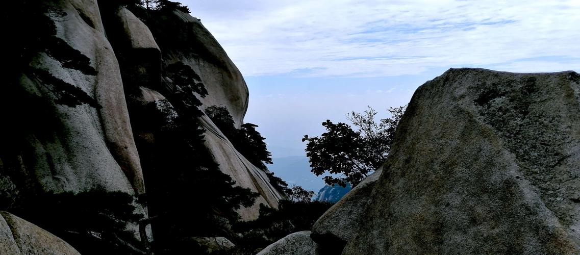 安徽潜山市天柱山手机游拍