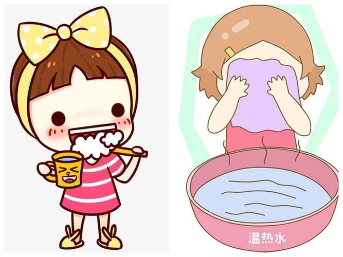 亲亲宝贝儿,睡醒了吗?揉揉小眼睛,洗脸刷牙和我们一起起床做游戏啦!