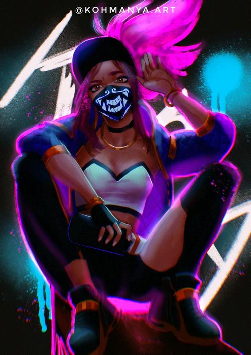 英雄联盟kda阿卡丽图片(50张)