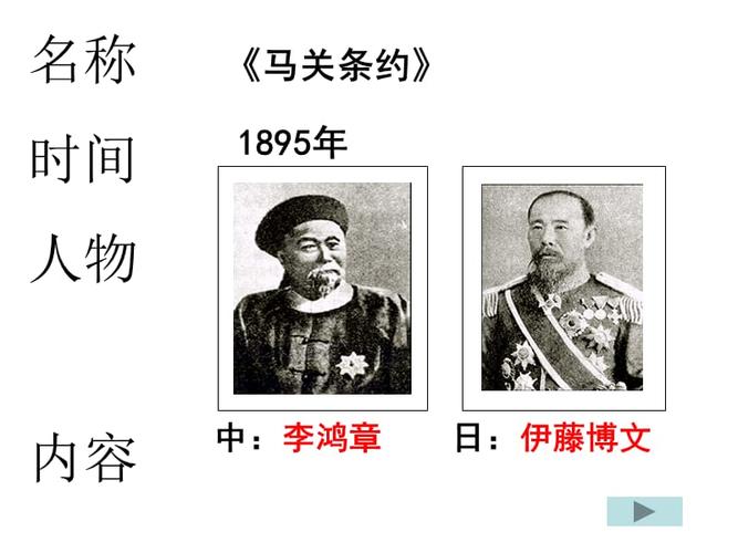 中日《马关条约》