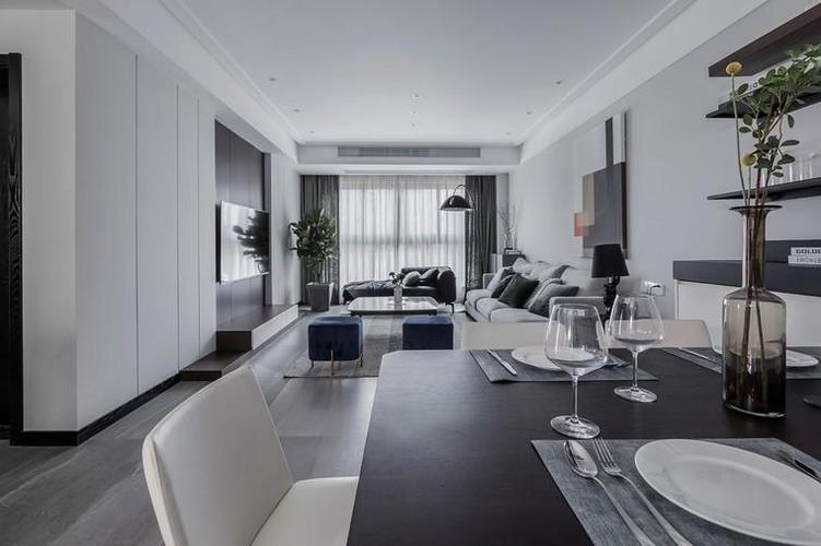 现代灰色系住宅-装修案例效果图大全