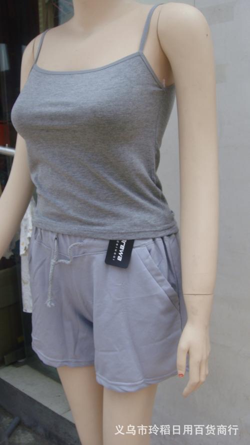 全国最低价 全棉少女吊带小背心库存处理