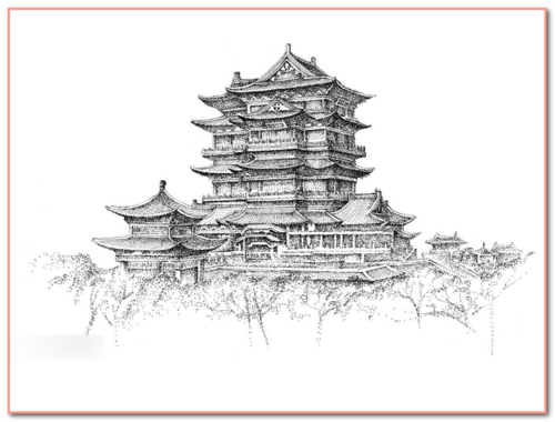 古代四大名楼(黄鹤楼,岳阳楼,滕王阁,蓬莱阁)的四大名