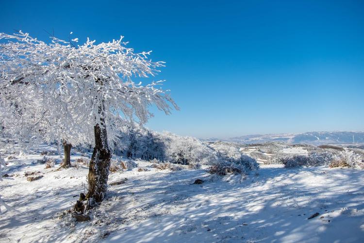 威宁灼圃雪景
