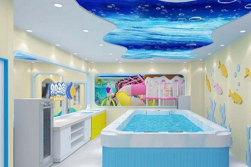鱼乐贝贝婴儿游泳馆装修效果图