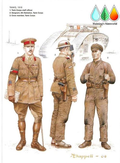 一战英国军队军服