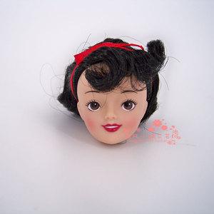 美人鱼 冰雪皇后小公主白雪公主小公主索菲亚芭比娃娃小头型娃