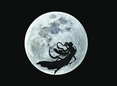 嫦娥是怎么到月亮里去的