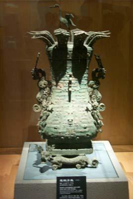 莲鹤方壶_莲鹤方壶在哪里出土_莲鹤方壶赏析