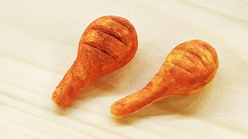 超轻粘土捏鸡腿怎么捏