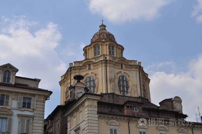 意大利都灵的圣洛伦佐教堂